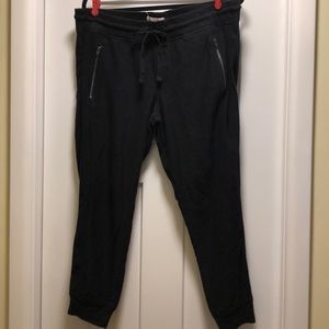 Black jogger pants